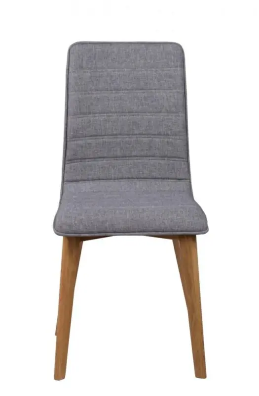 Rowico Gracy ruokatuoli, tammi/ harmaa kangas - Image 7