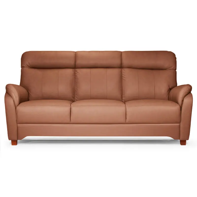 Flamingo 3+2 nahkasohvakalusto, konjakinruskea - Image 5