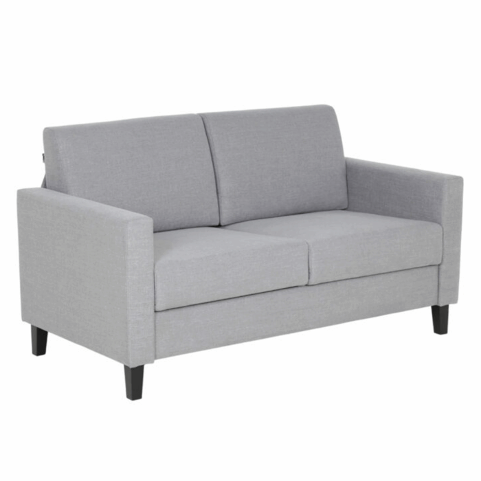 Aava 2-istuttava vuodesohva Usva-kankaalla