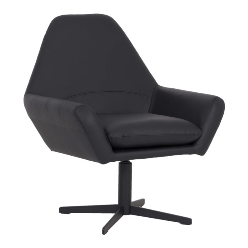 Jippo-nojatuoli, nahka