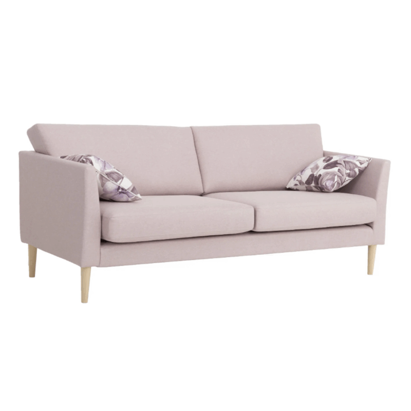 Nord 3-istuttava sohva Usva-kankaalla