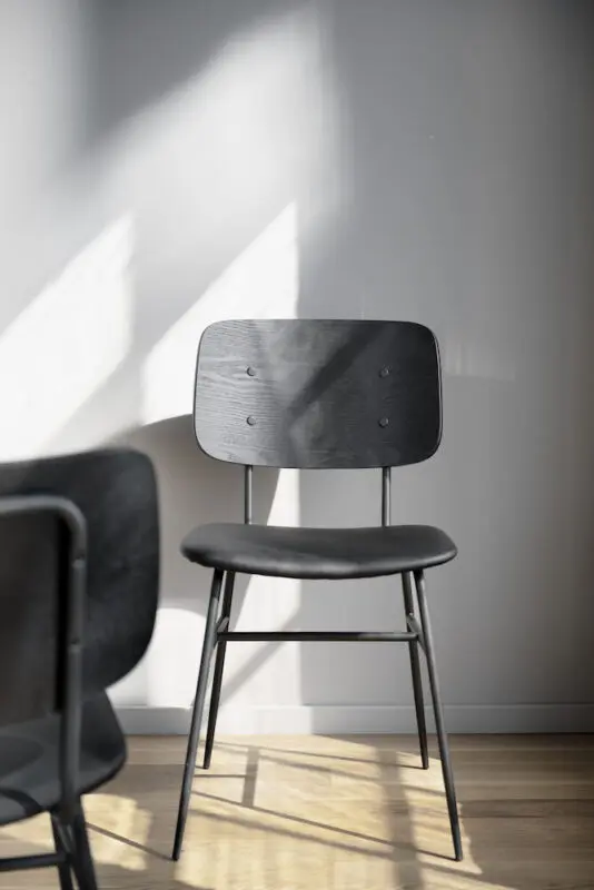 Rowico Brent ruokatuoli, musta - Image 8