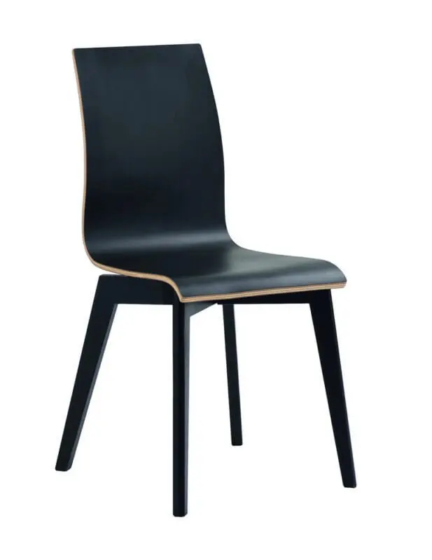 Rowico Gracy ruokatuoli, musta - Image 3