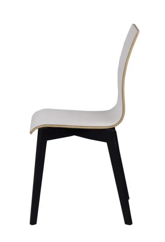 Rowico Gracy ruokatuoli, musta/valkoinen - Image 5