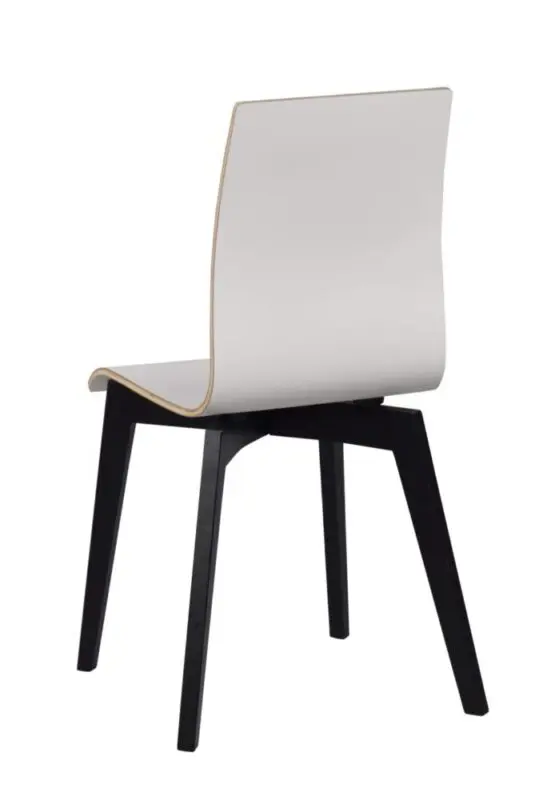 Rowico Gracy ruokatuoli, musta/valkoinen - Image 6