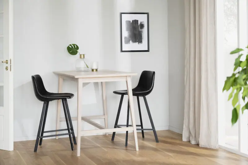 Rowico Auburn baarituoli, musta - Image 3