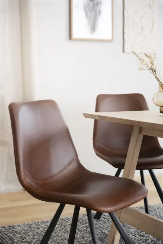 Rowico Auburn tuoli, ruskea/musta - Image 3