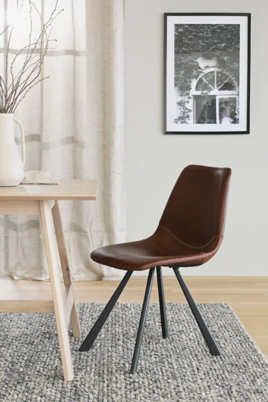 Rowico Auburn tuoli, ruskea/musta - Image 2