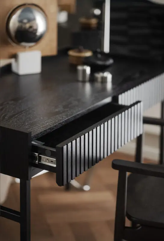 Rowico Halifax kirjoituspöytä, musta - Image 4