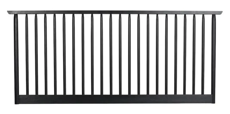 Rowico Riggins sängynpääty 194cm, musta - Image 11