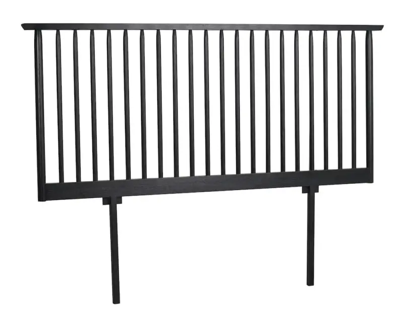 Rowico Riggins sängynpääty 194cm, musta - Image 10