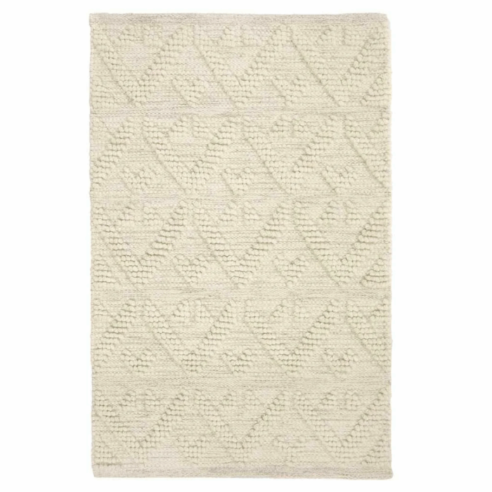 Helmi villamatto, luonnonvalkoinen