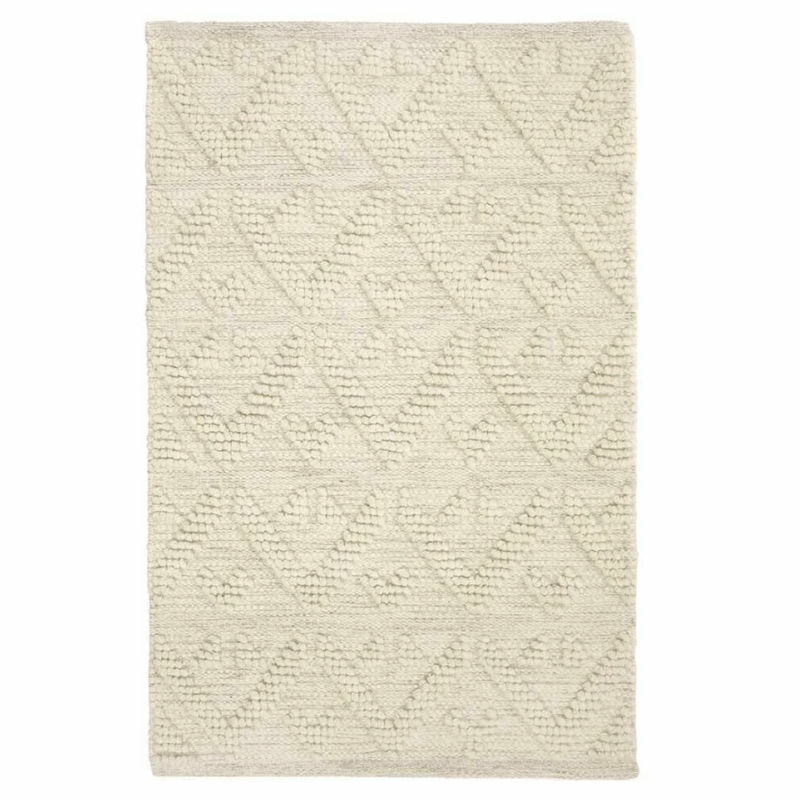 Helmi villamatto, luonnonvalkoinen