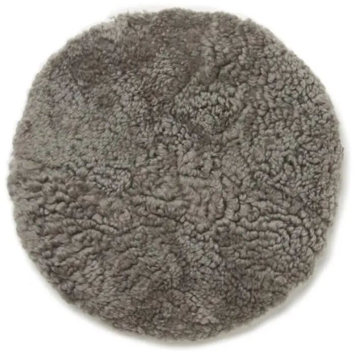 Skinnwille istuinpehmuste Curly Pad hopeanharmaa