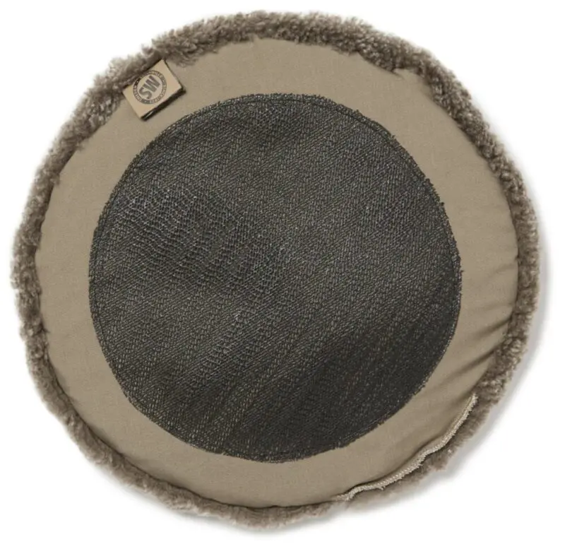 Skinnwille istuinpehmuste Curly Pad vaaleanruskea - Image 3