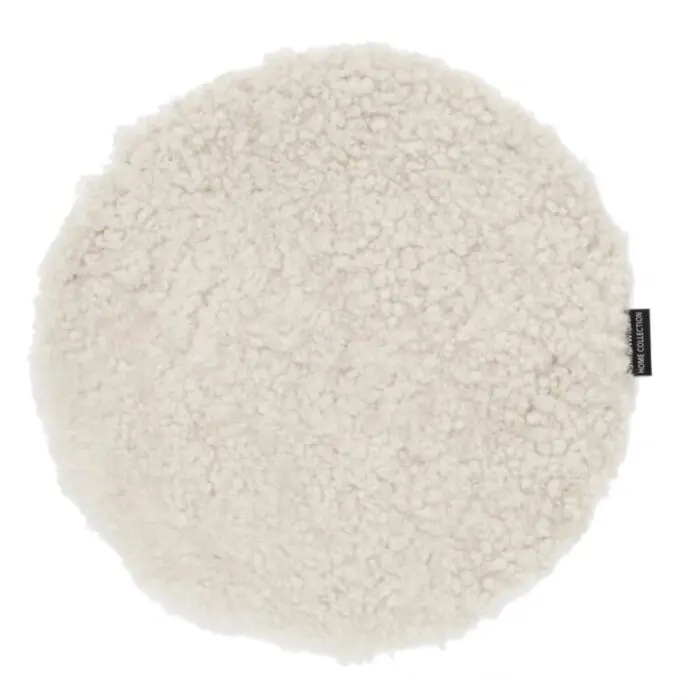 Skinnwille istuinpehmuste Curly seat pad beige