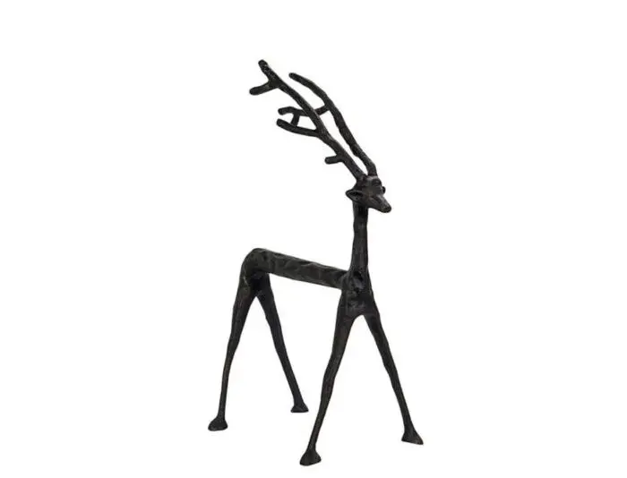 Poro metalli musta suorat sarvet