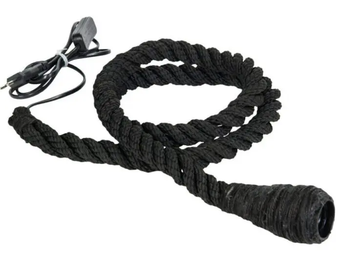 Köysivalaisin juutti musta