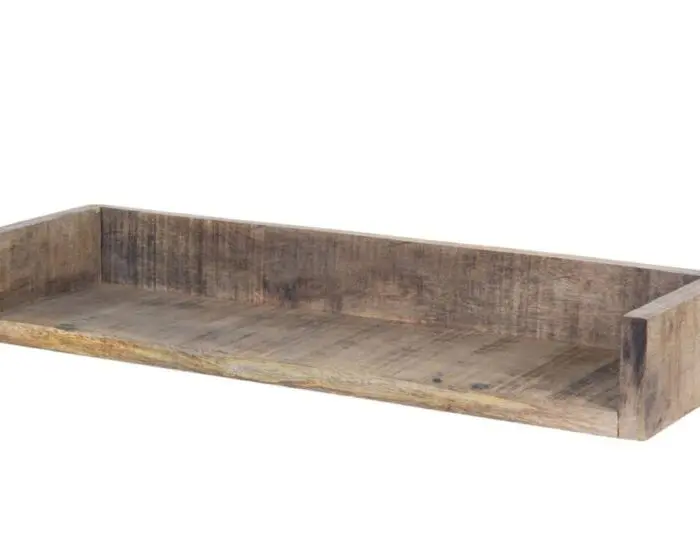 Deko seinähylly antiikki puu