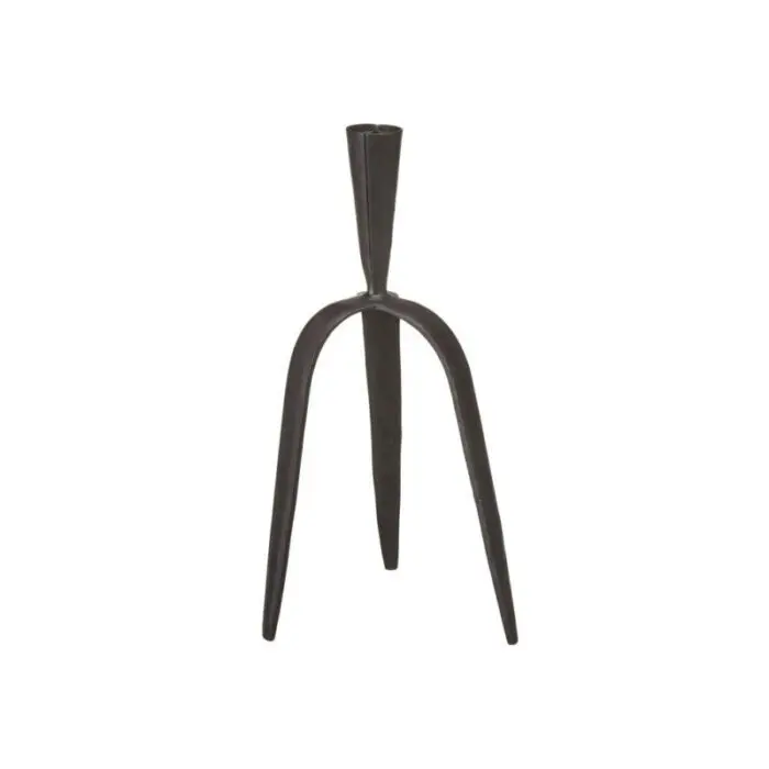 Kynttilänjalka Kiran antiikki musta