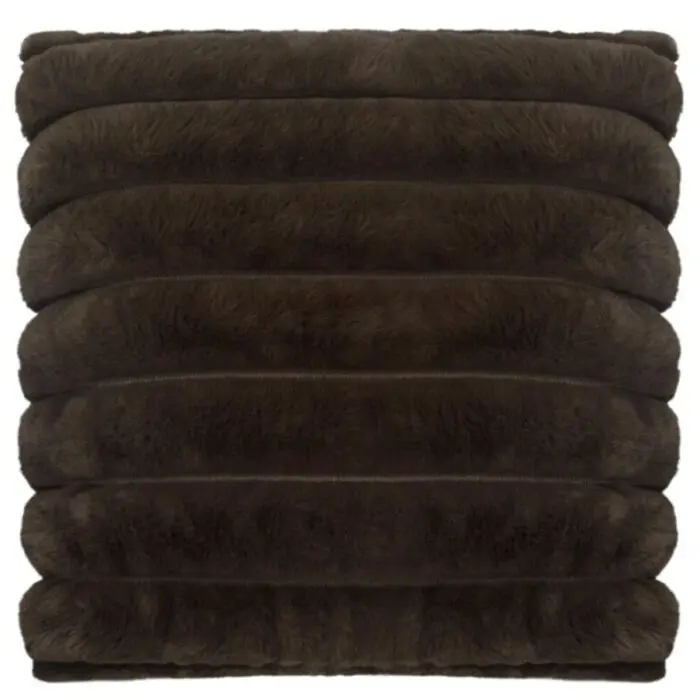 Skinnwille wave tyynynpäällinen 45x45cm tummaruskea