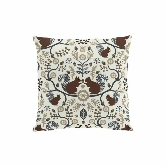 Ekorrskogen tyynynpäällinen orava 47x47 cm