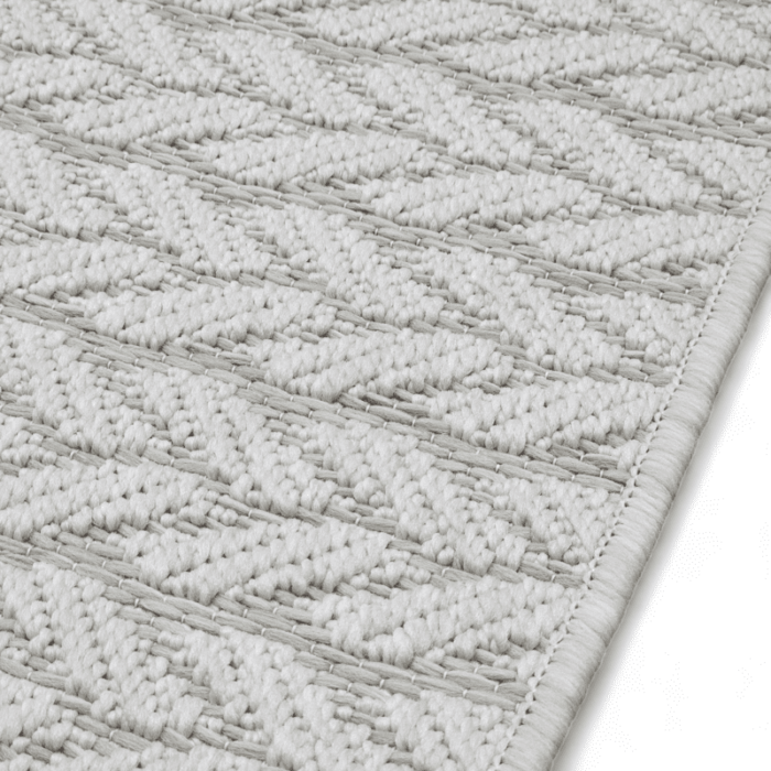 Punos matto, valkoinen 130x195cm