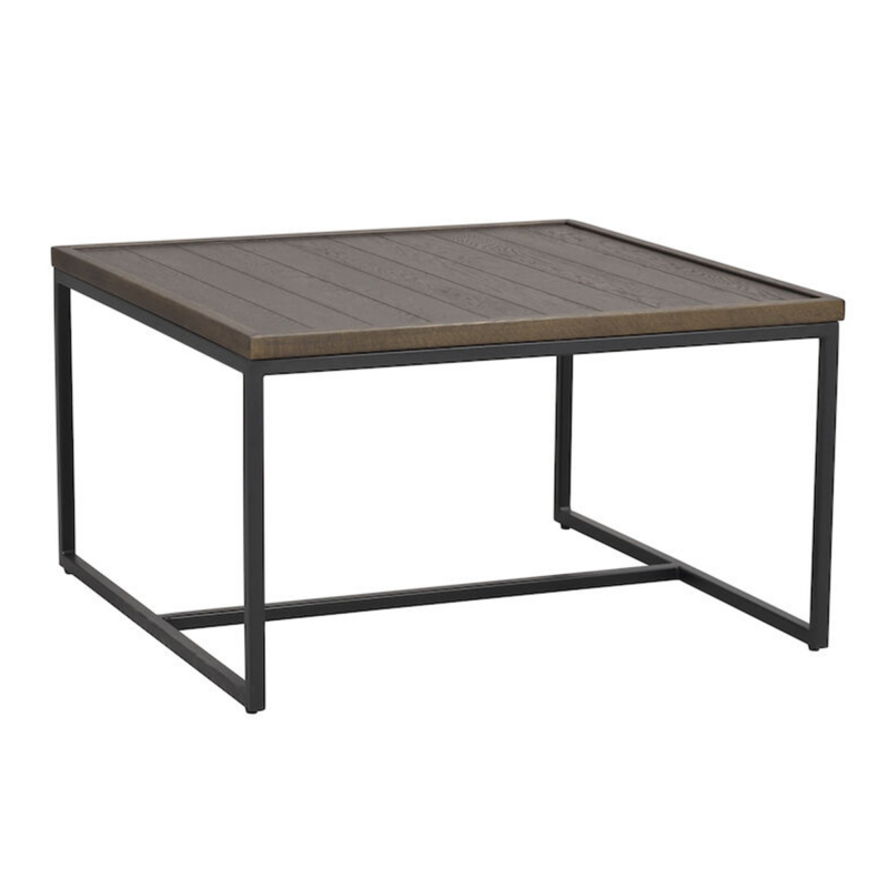 Rowico Deerfield sohvapöytä 70x70 cm ruskea