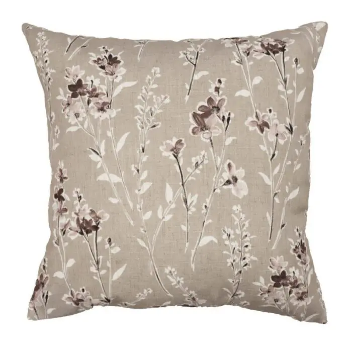 Lille tyynynpäällinen 45x45 pellava/luumu