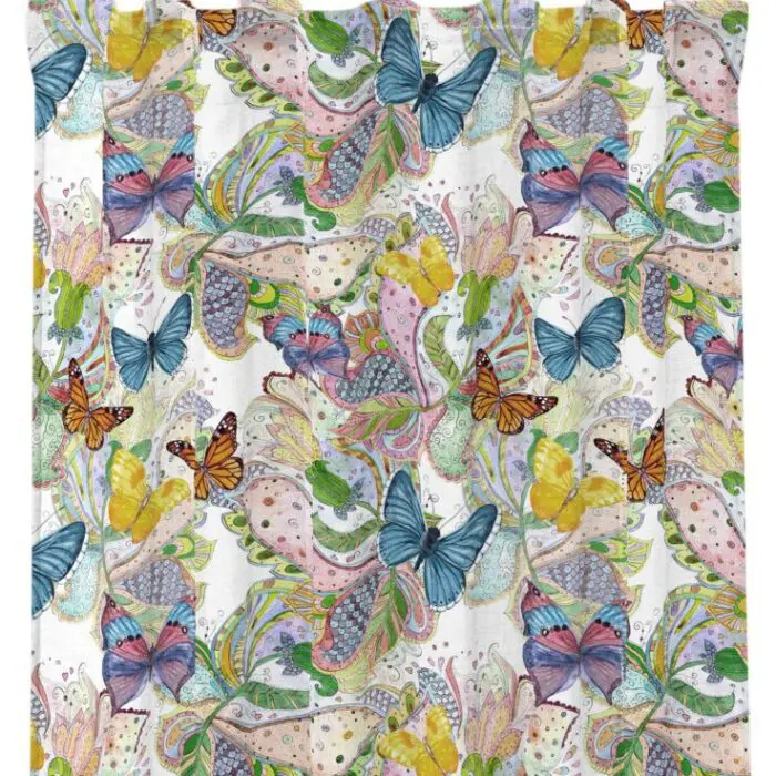 Verho Fjärilar perhonen multicolor 2/pkt