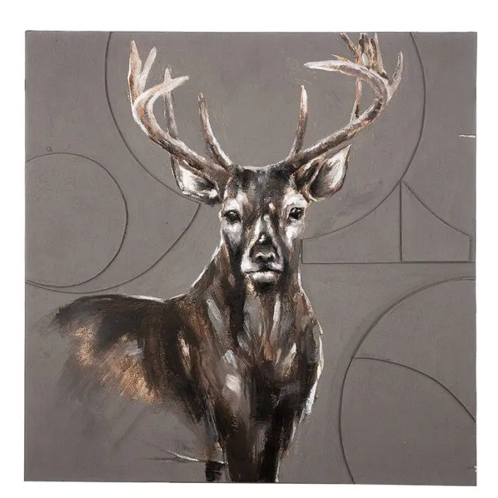 Taulu peura canvas 60x60 cm