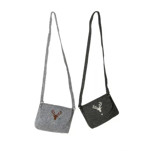 Olkalaukku Peura "huopaa" 22x18cm