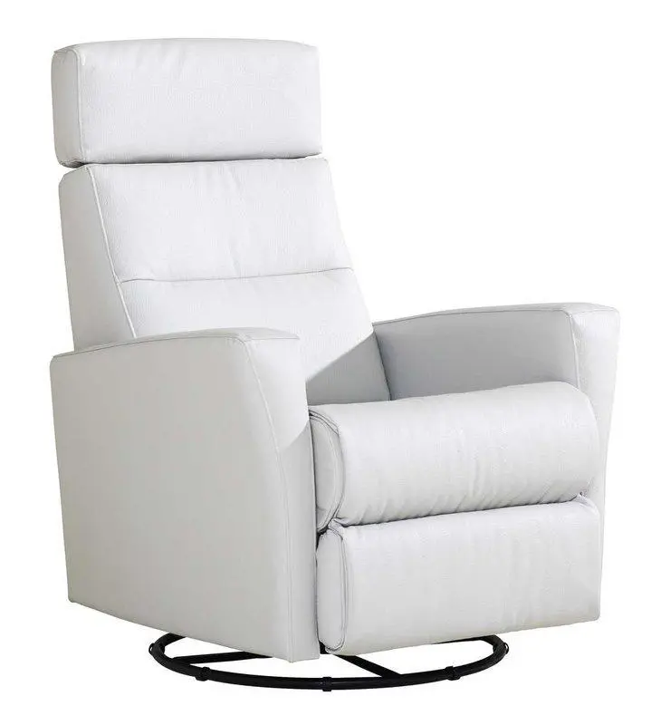 Mango recliner kahvalla musta nahka/kn - Image 4