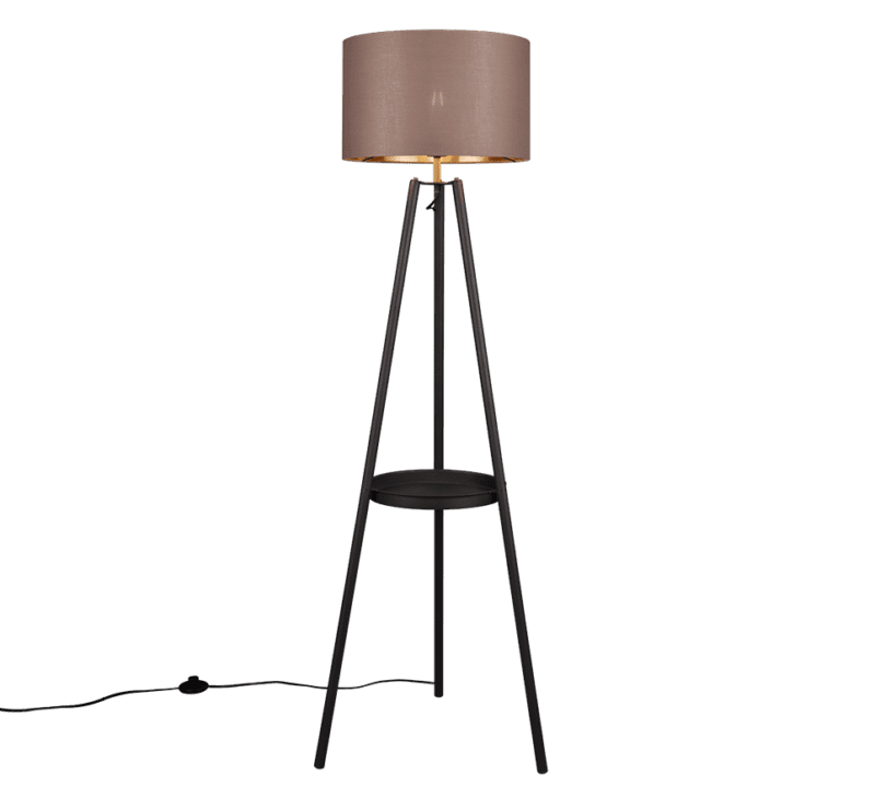 Lattiavalaisin Colette musta/ruskea