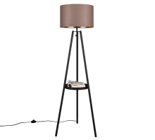 Lattiavalaisin Colette musta/ruskea - Image 2