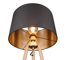 Lattiavalaisin Colette musta/kupari - Image 4