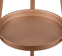 Lattiavalaisin Colette musta/kupari - Image 3