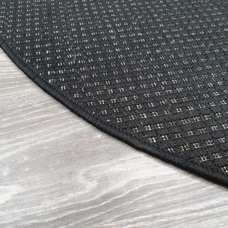 Saila matto musta, halkaisija 133cm - Image 3