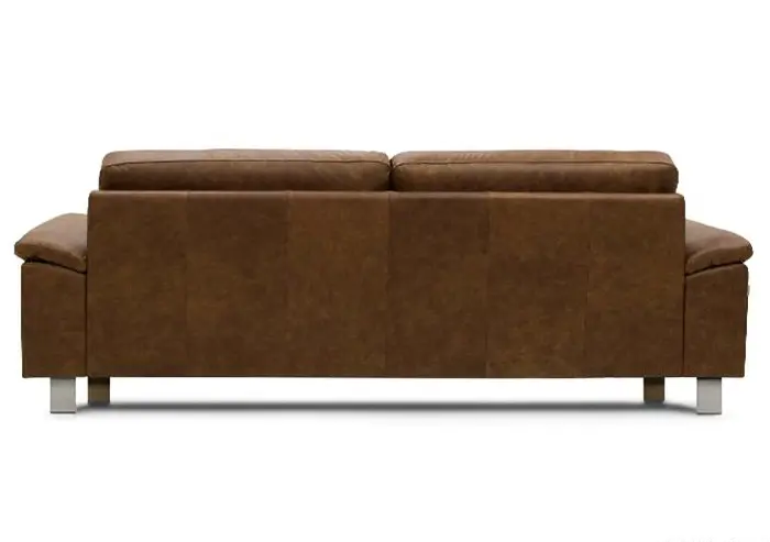 Kasper 3-istuttava nahkasohva - Image 3