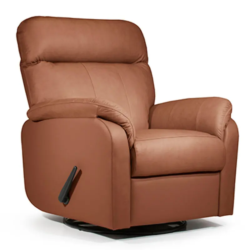 Flamingo mekanismituoli, konjakinruskea nahka - Image 2