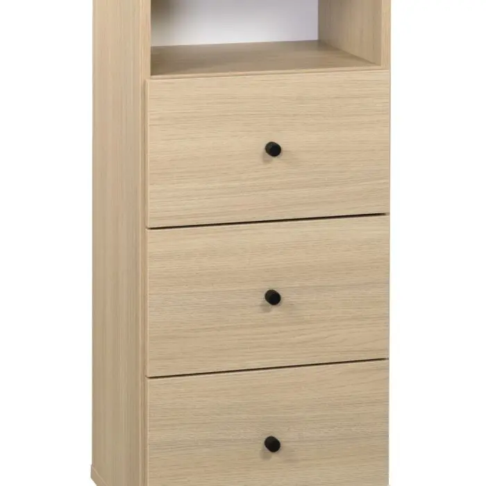 Olki lipasto 3 laatikolla Nro 26