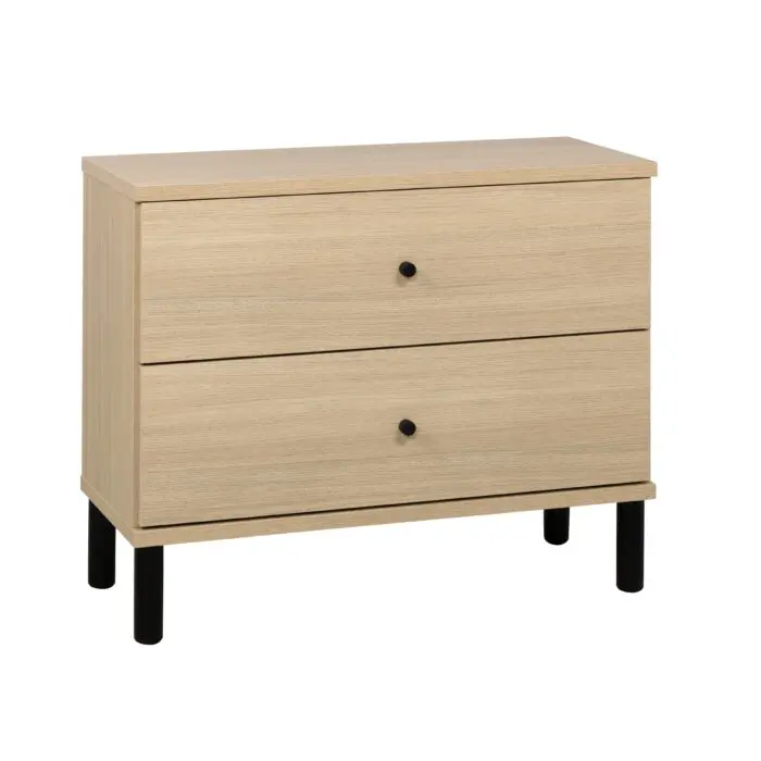 Olki lipasto 2 laatikolla Nro 7