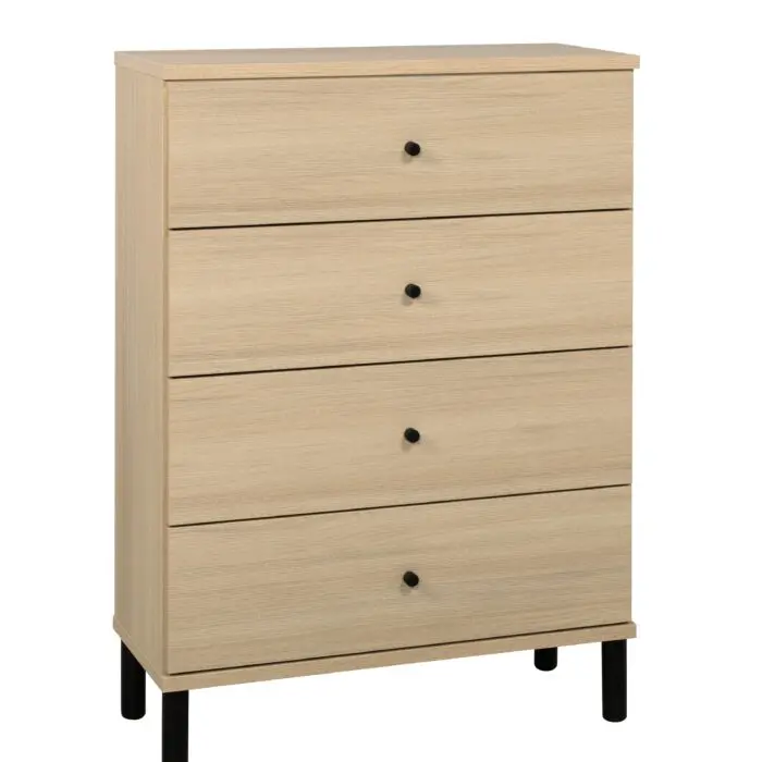 Olki lipasto 4 laatikolla Nro 9