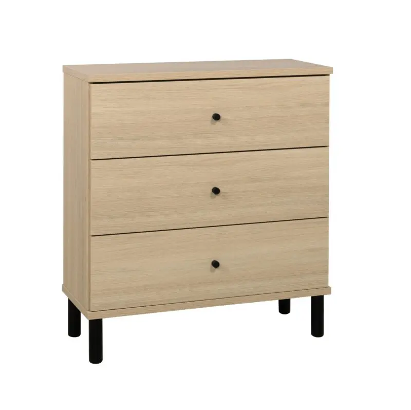 Olki lipasto 3 laatikolla Nro8