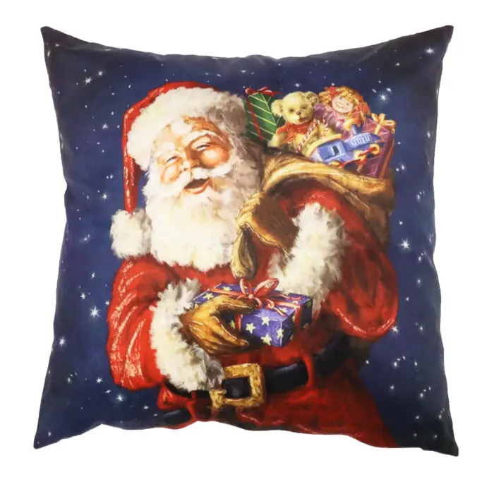 Joulupukki tomtenat tyynynpäällinen 45x45 cm