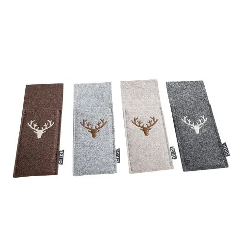 Aterinpussi Peura "huopa" harmaa 11x24cm