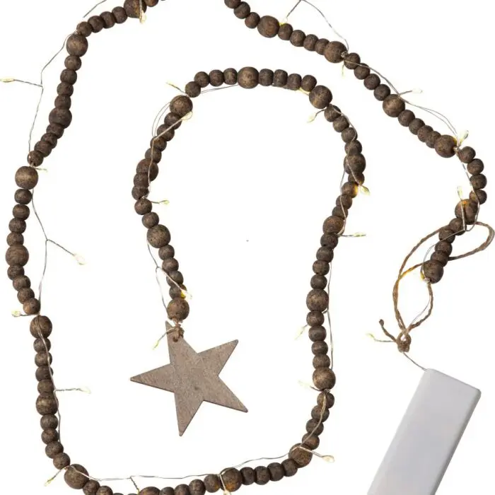 Beady valosarja 150cm ruskea