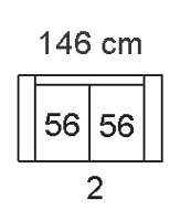 Flamingo 3+2 nahkasohvakalusto, konjakinruskea - Image 3