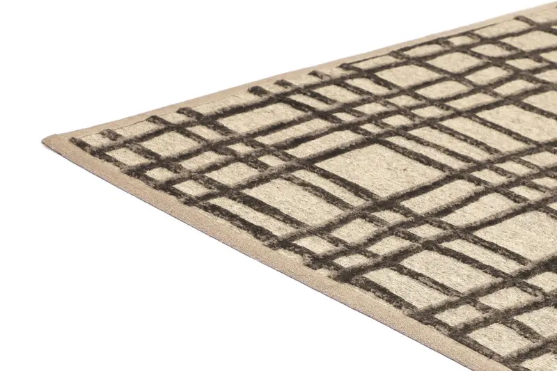 VM Carpet Lastu-matto 5 ruskea, useita kokoja - Image 2