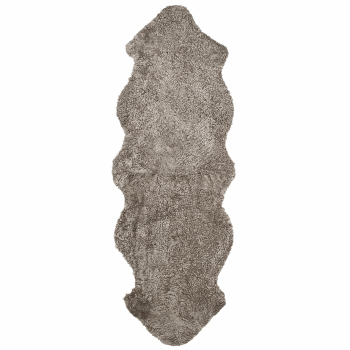 Skinnwille lampaantalja Curly tupla sahara 60x180 cm